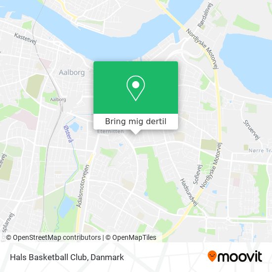 Hals Basketball Club kort