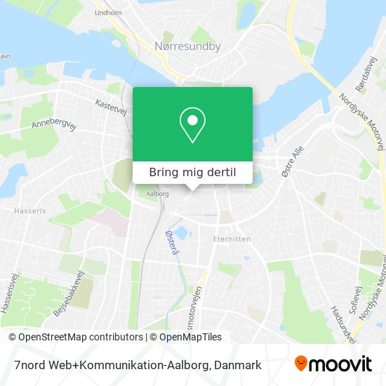 7nord Web+Kommunikation-Aalborg kort