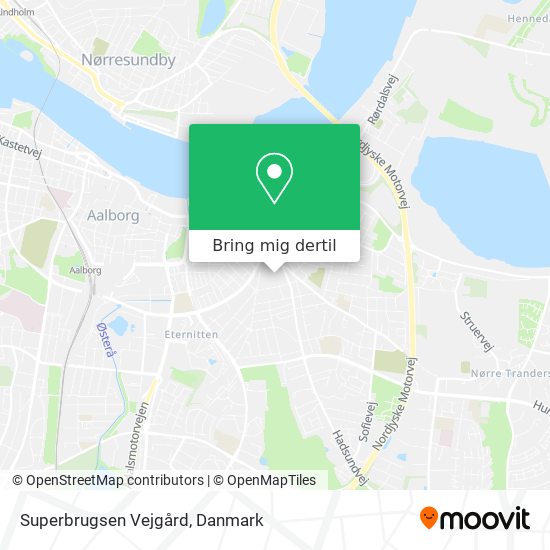 Superbrugsen Vejgård kort