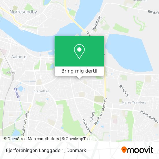 Ejerforeningen Langgade 1 kort