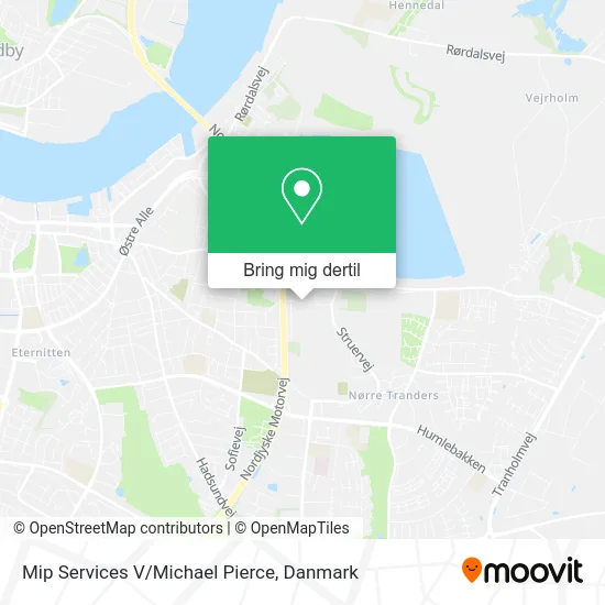 Mip Services V/Michael Pierce kort