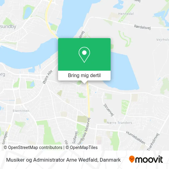 Musiker og Administrator Arne Wedfald kort