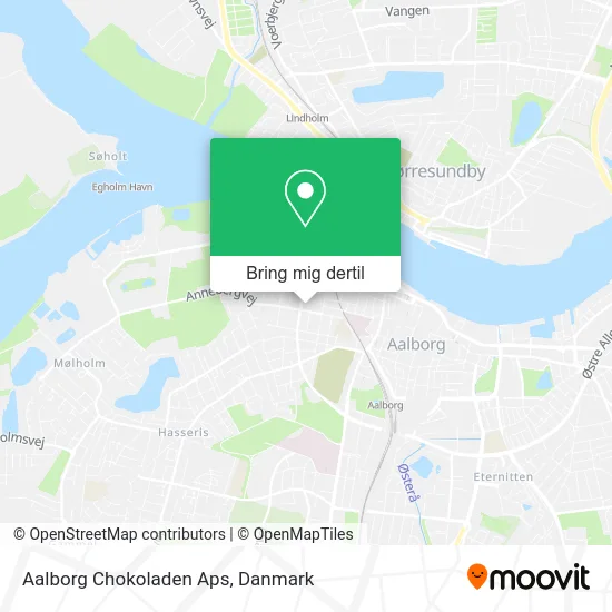 Aalborg Chokoladen Aps kort