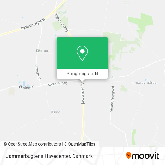 Jammerbugtens Havecenter kort