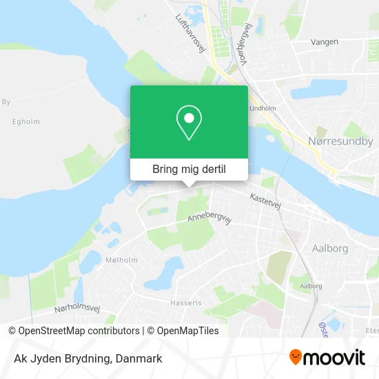 Ak Jyden Brydning kort