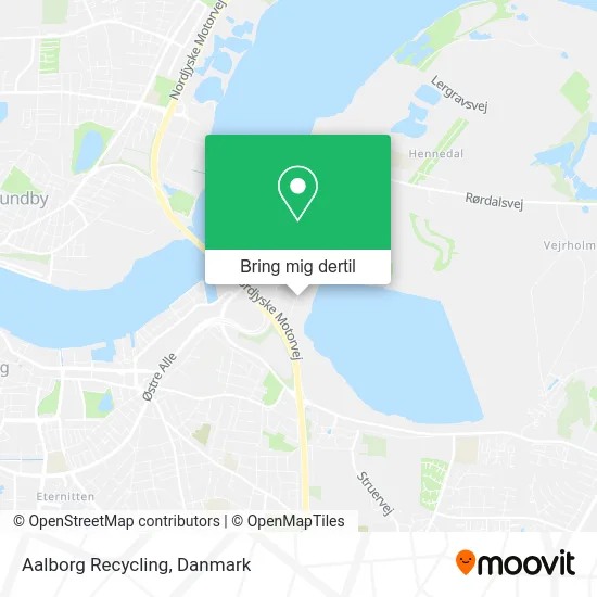 Aalborg Recycling kort