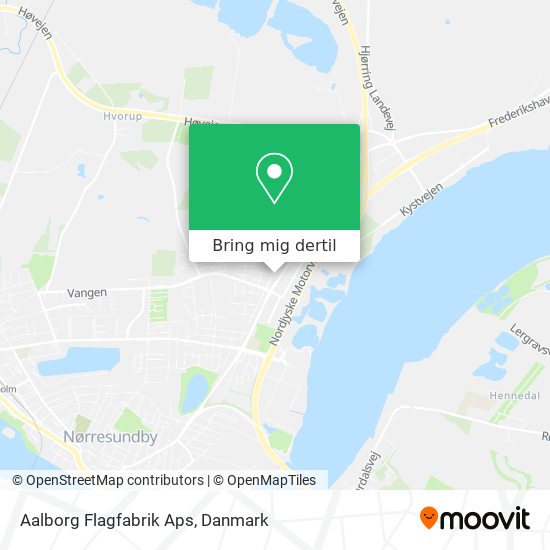 Aalborg Flagfabrik Aps kort
