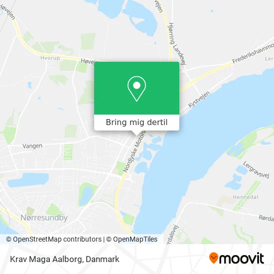 Krav Maga Aalborg kort