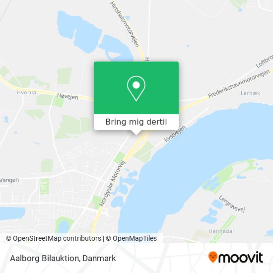 Aalborg Bilauktion kort