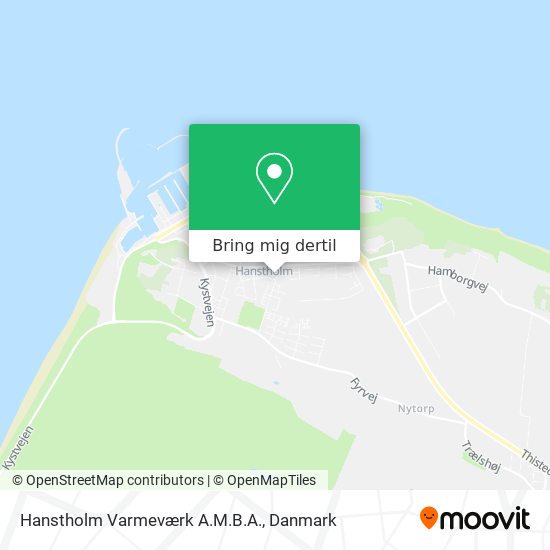 Hanstholm Varmeværk A.M.B.A. kort