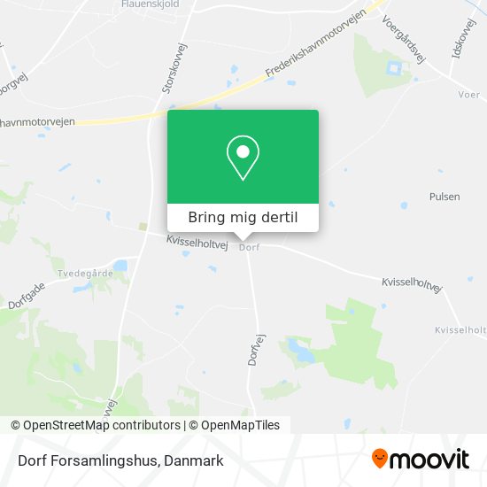 Dorf Forsamlingshus kort