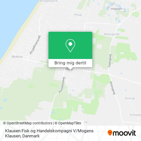 Klausen Fisk og Handelskompagni V / Mogens Klausen kort