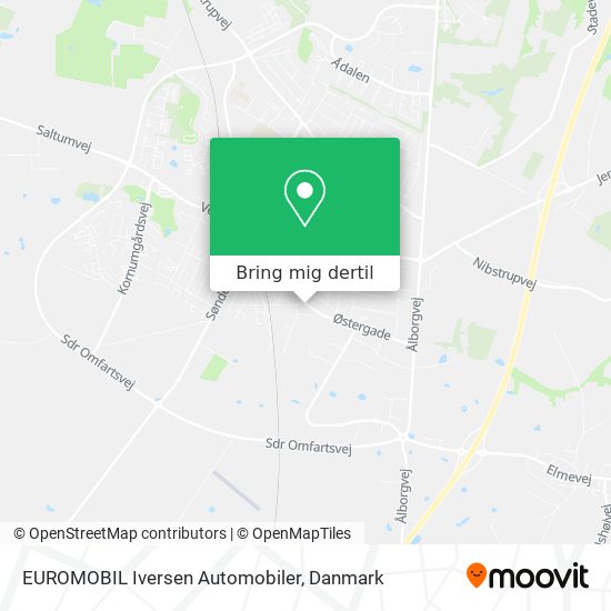 EUROMOBIL Iversen Automobiler kort