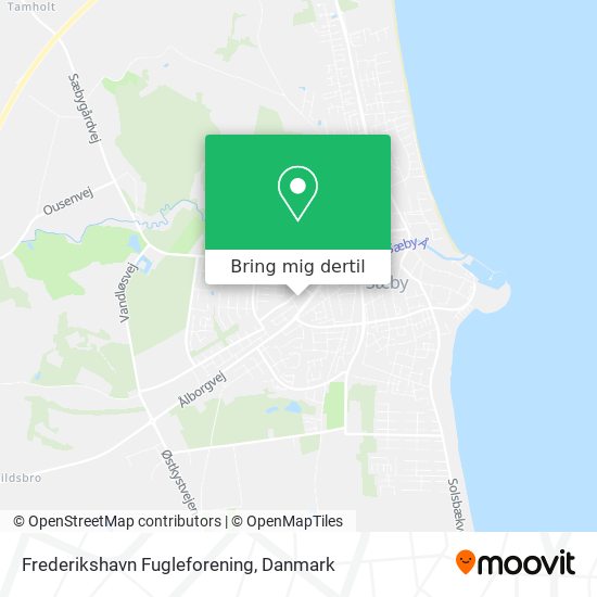 Frederikshavn Fugleforening kort