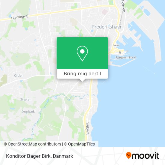 Konditor Bager Birk kort
