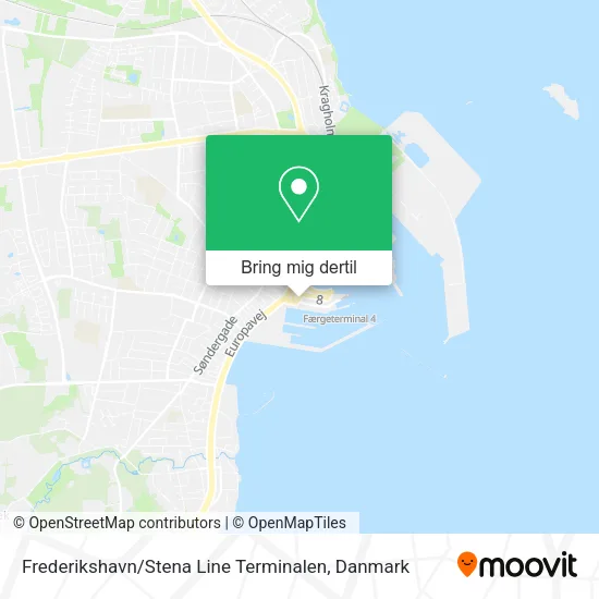 Frederikshavn / Stena Line Terminalen kort