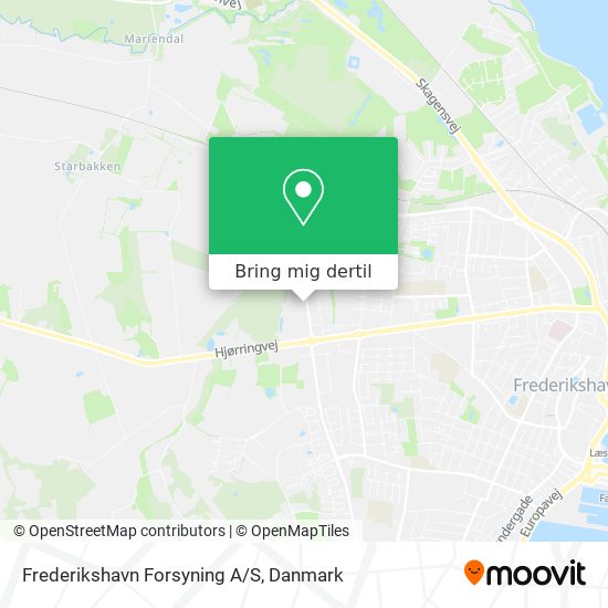 Frederikshavn Forsyning A/S kort