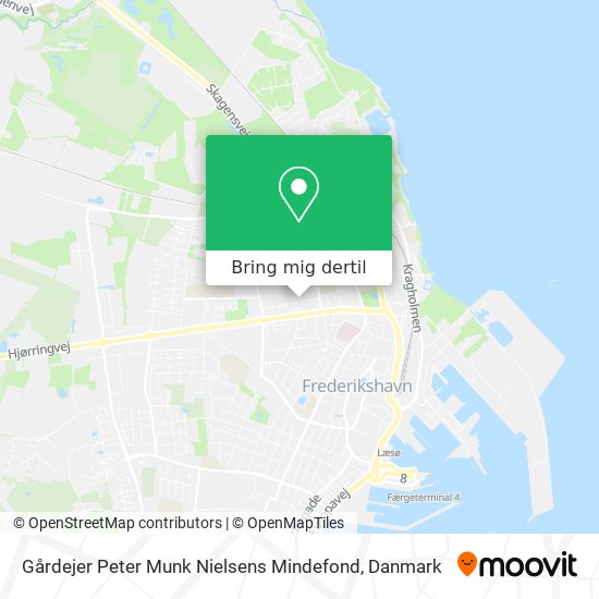 Gårdejer Peter Munk Nielsens Mindefond kort