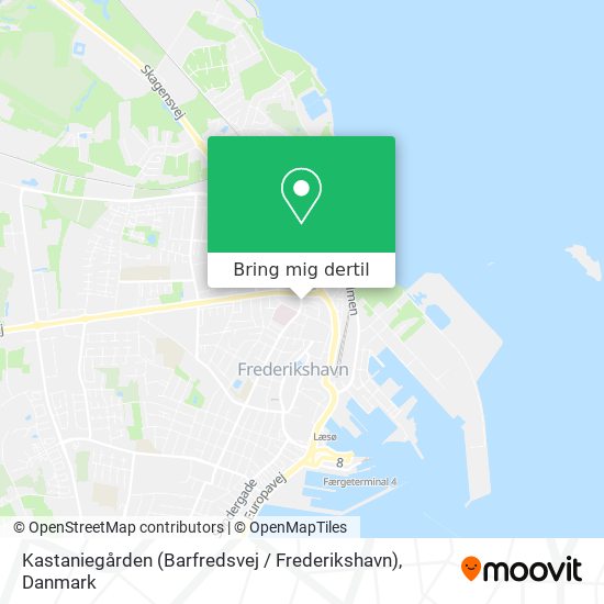 Kastaniegården (Barfredsvej / Frederikshavn) kort
