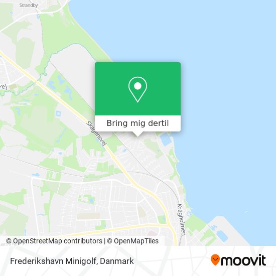 Frederikshavn Minigolf kort