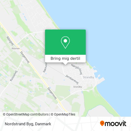 Nordstrand Byg kort