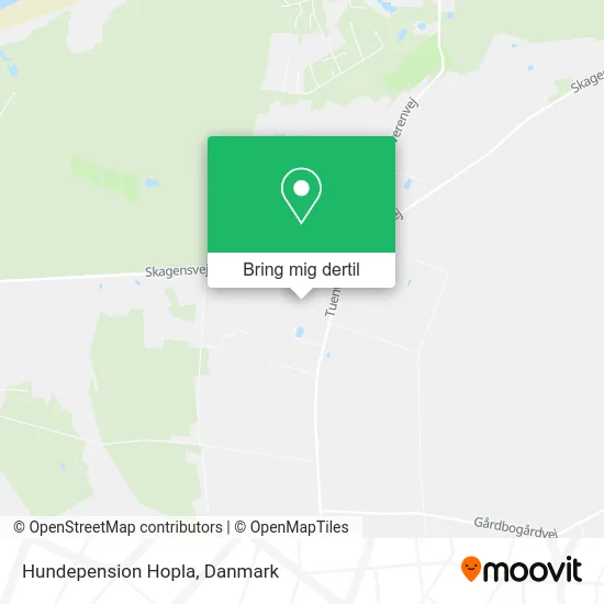 Hundepension Hopla kort