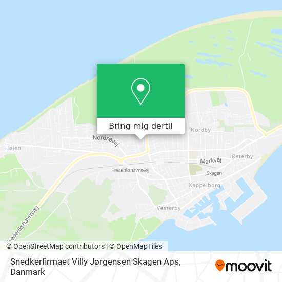 Snedkerfirmaet Villy Jørgensen Skagen Aps kort