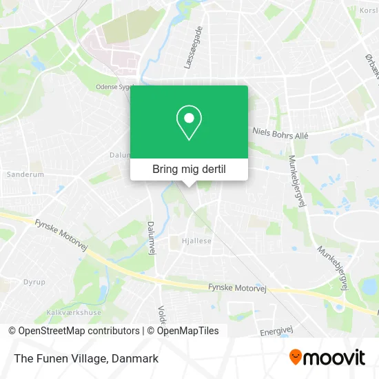 The Funen Village kort