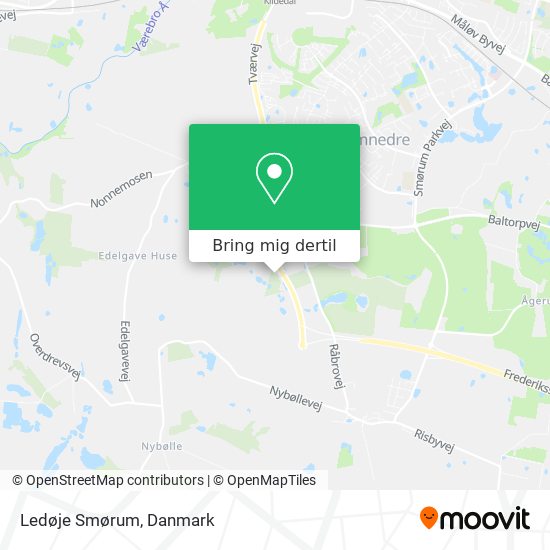 Ledøje Smørum kort