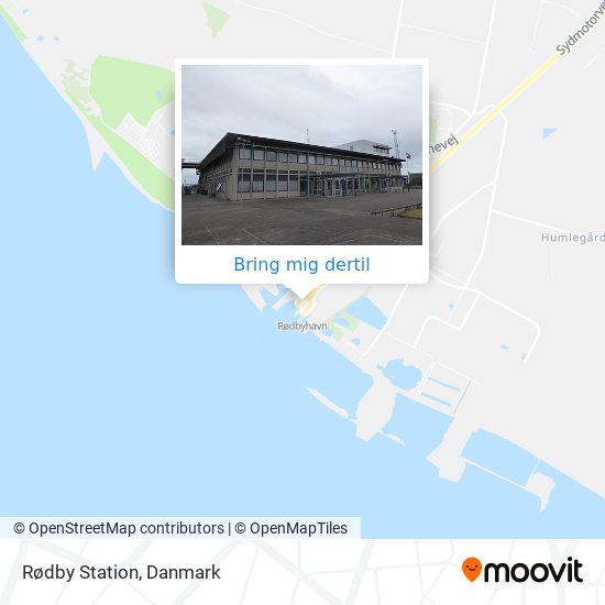 Rødby Station kort