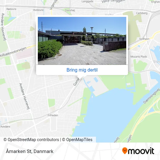 Åmarken St kort