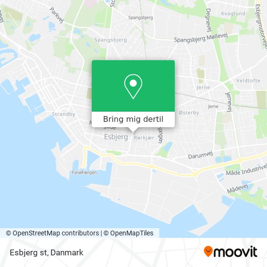 Esbjerg st kort