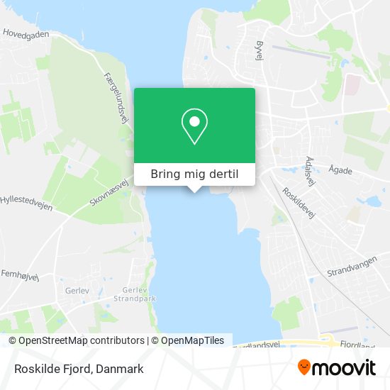 Roskilde Fjord kort