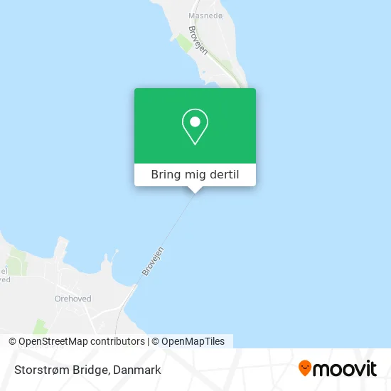 Storstrøm Bridge kort