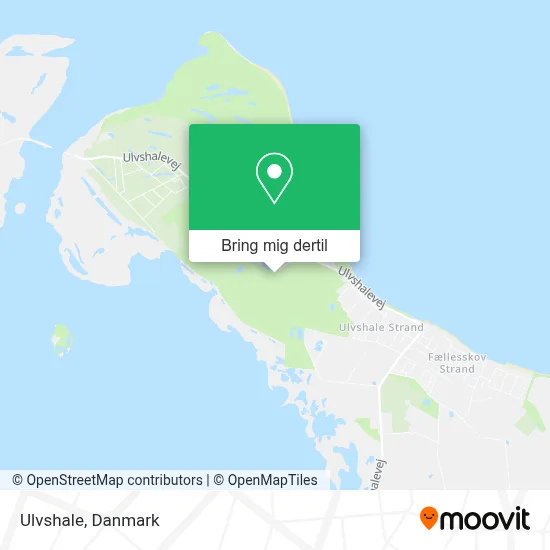 Ulvshale kort