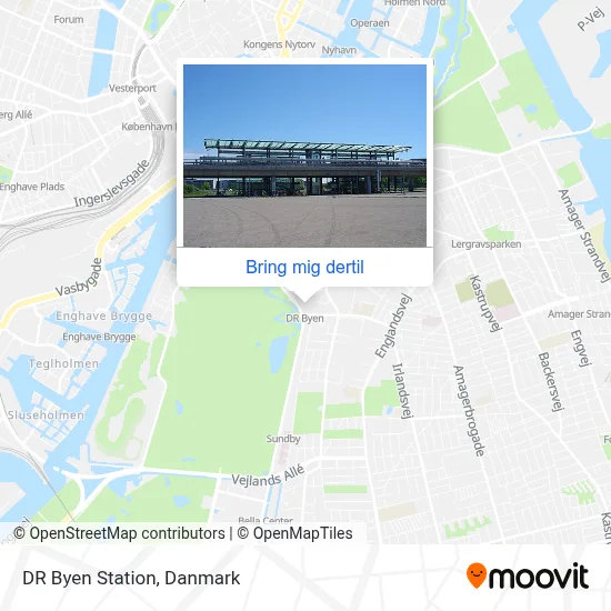 DR Byen Station kort