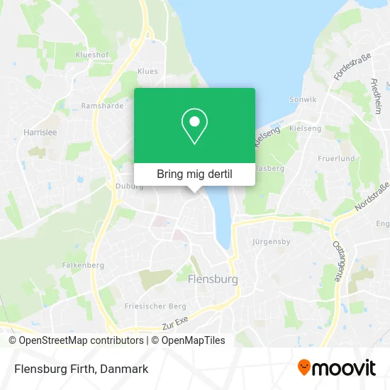 Flensburg Firth kort