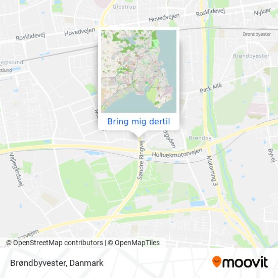 Brøndbyvester kort