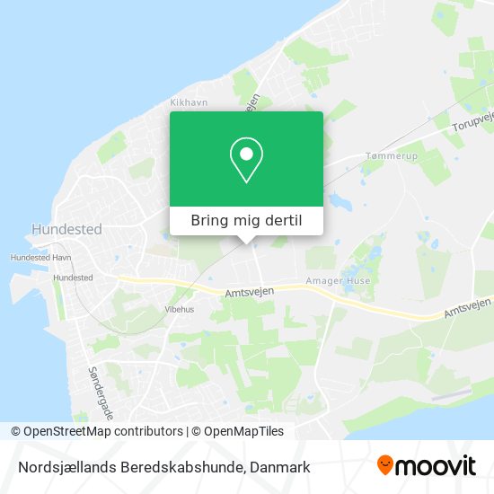 Nordsjællands Beredskabshunde kort