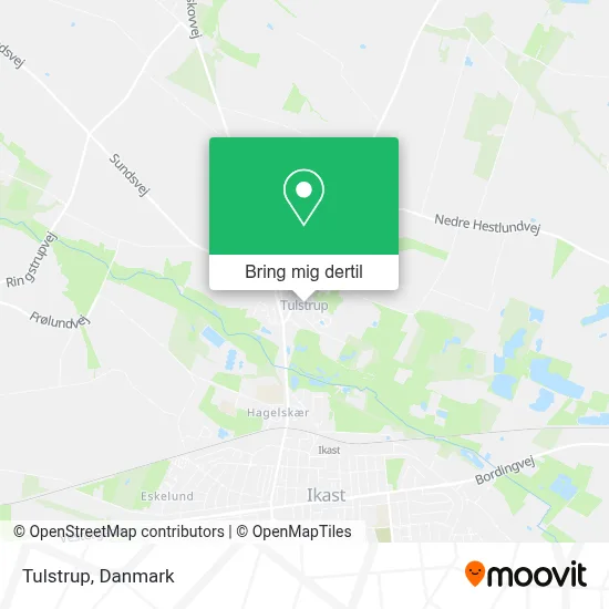 Tulstrup kort