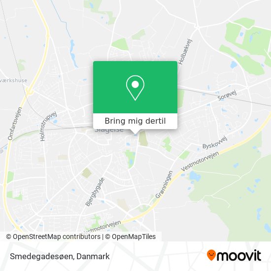 Smedegadesøen kort