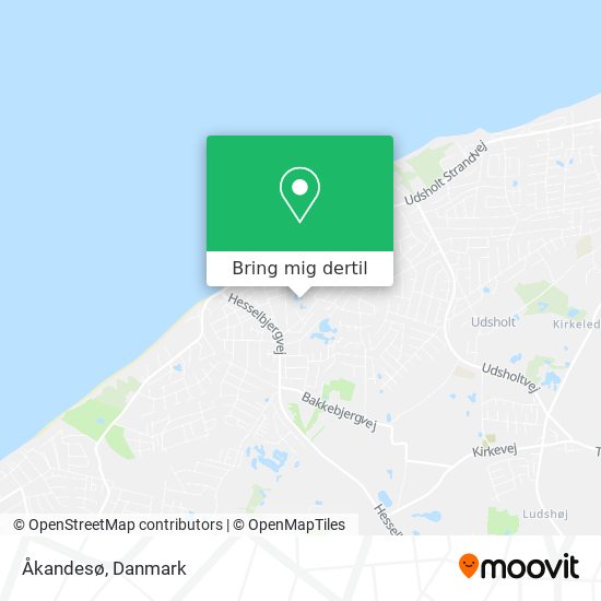 Åkandesø kort