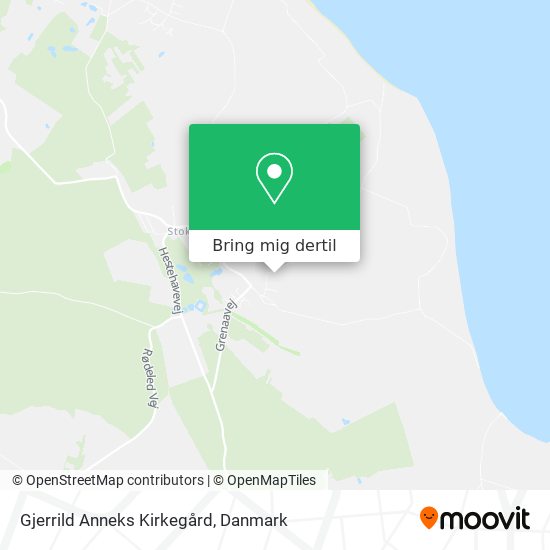 Gjerrild Anneks Kirkegård kort