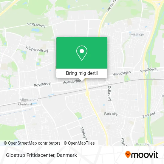 Glostrup Fritidscenter kort