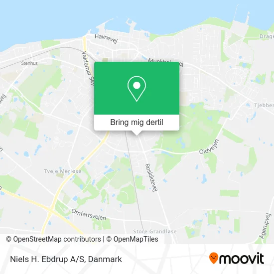 Niels H. Ebdrup A/S kort