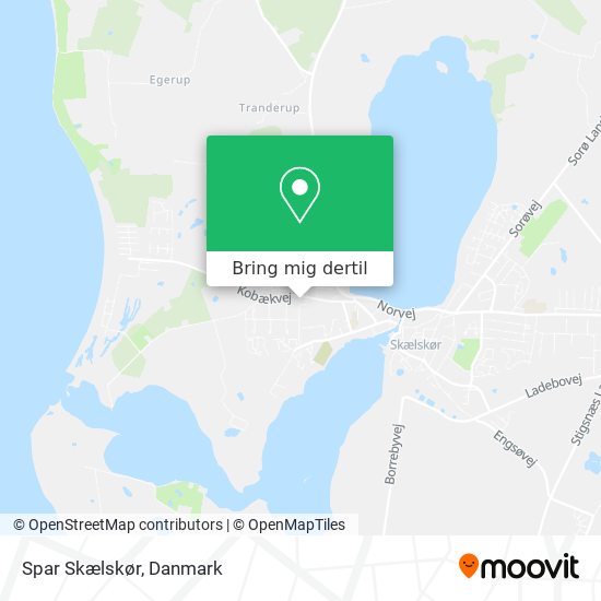 Spar Skælskør kort