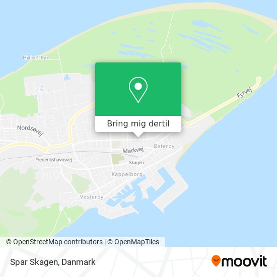 Spar Skagen kort