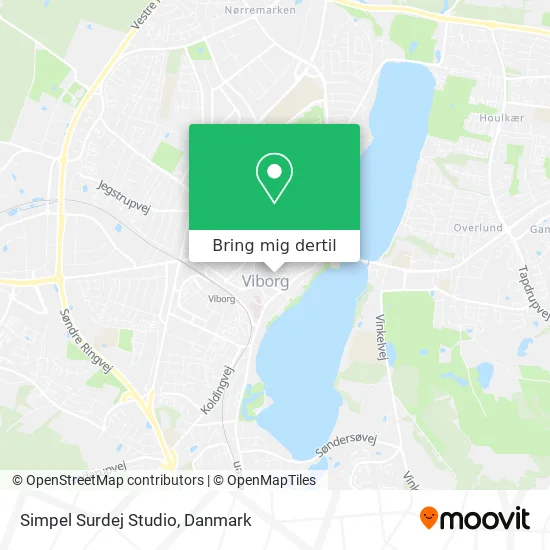 Simpel Surdej Studio kort