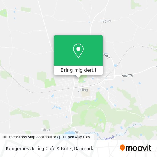 Kongernes Jelling Café & Butik kort
