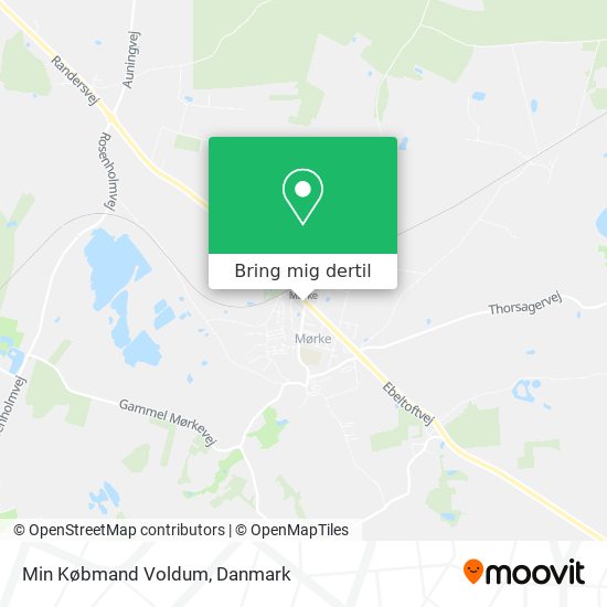 Min Købmand Voldum kort